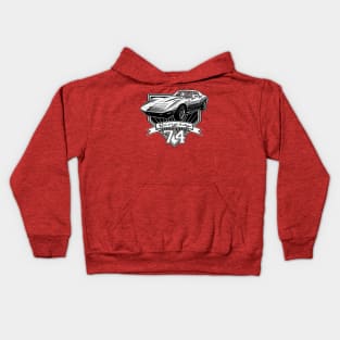 1974 Corvette Stingray Kids Hoodie